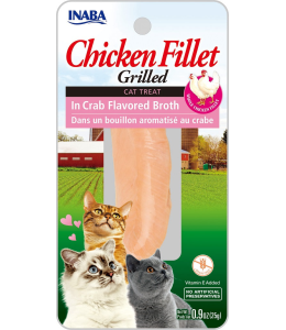 INABA CHICKEN IN CRAB BROTH 25 g - per Pc (12pcs)