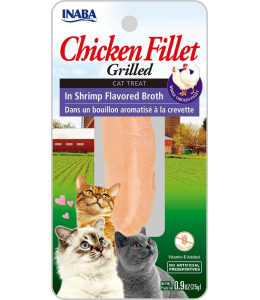 INABA CHICKEN IN SHRIMP BROTH 25 g - per Pc (12pcs)