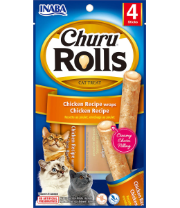 INABA CHURU chicken recipe wraps chicken recipe 40g/4 sticks per pack (12pcs)