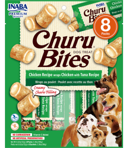 INABA CHURU chicken recipe wraps chicken with tuna recipe  96g - 8 sticks per pack (12pcs)
