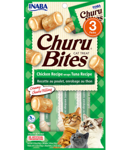 INABA CHURU chicken recipe wraps tuna recipe 30g - 3 pouches per pack (12pcs)