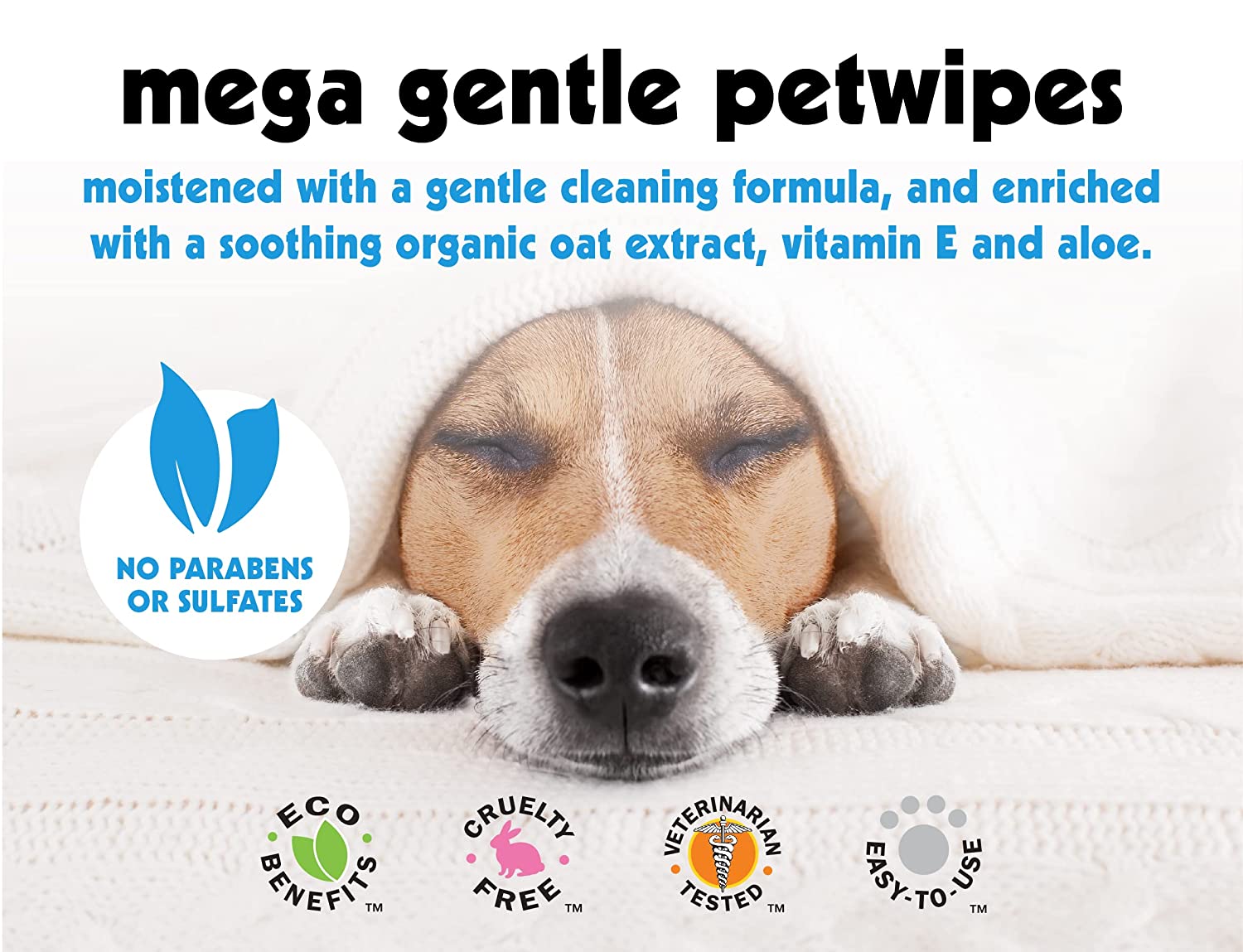 Petkin Pet Wipes 100ct PACK OF 3