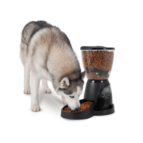 PETMATE ASPEN PET AUTOMATIC LEBISTRO FEEDER 18 CUP / 5LB  BLACK