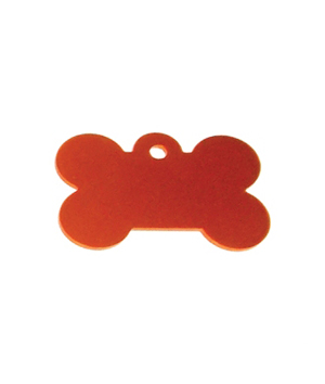 Imarc Pet Tag Bone Large Orange