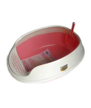 Nutrapet Cat Toilet Deodorized Cat Litter Pink Box  50*38*20 cm