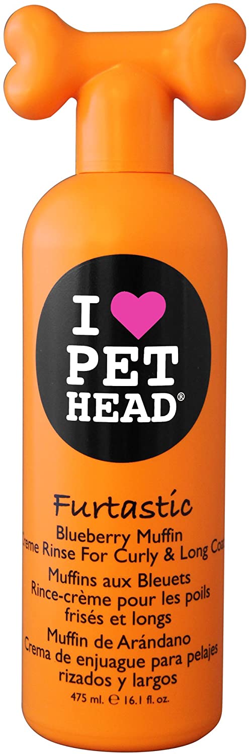 Pet Head TPHF2 Furtastic Blueberry Muffin Crème Rinse 475ml-PACK OF 3