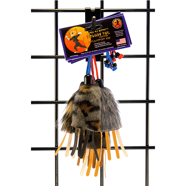 Kung Fu Kitty Dragon Tail Leather Replacement End-PACK OF 3