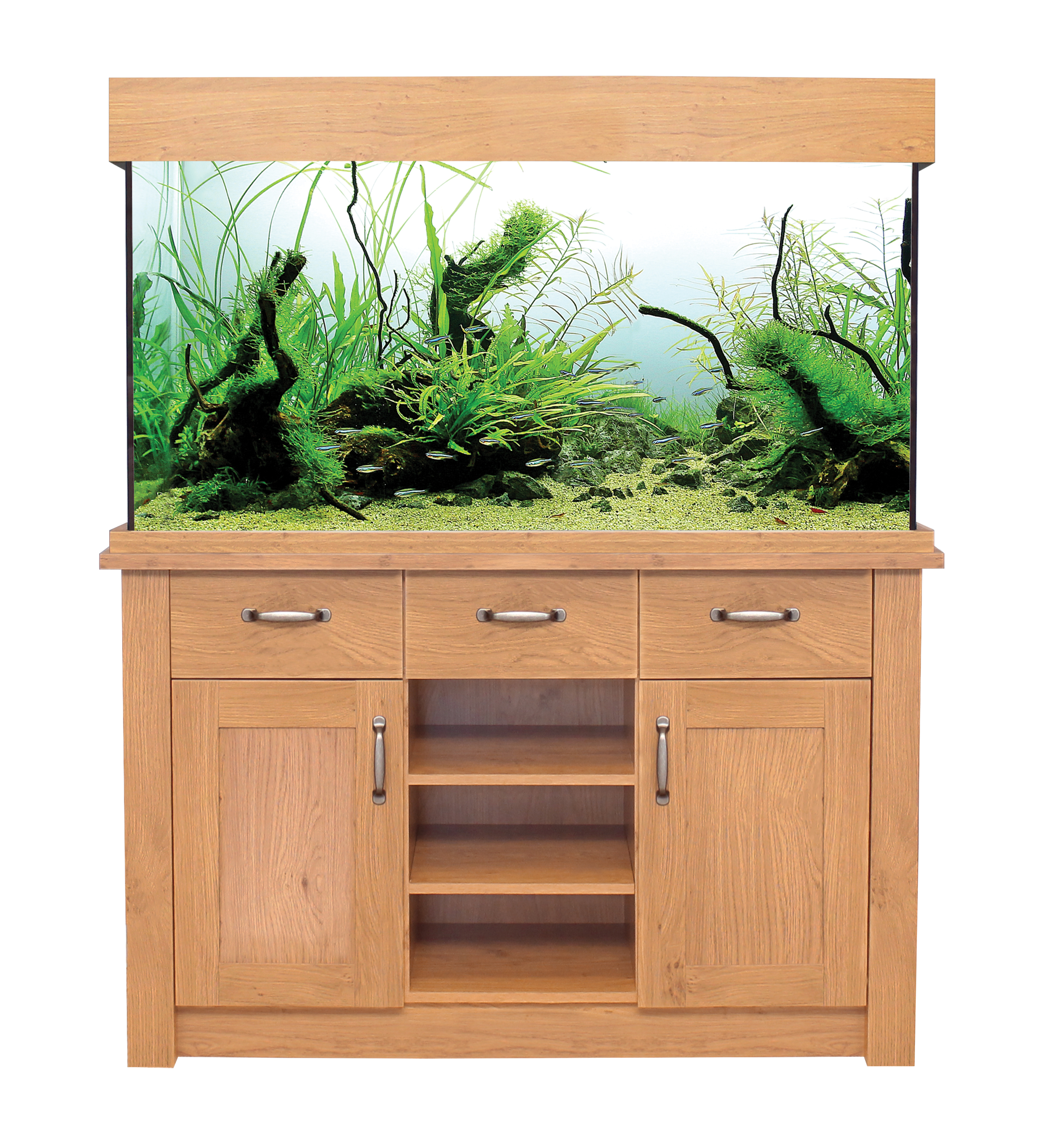 Aqua One OakStyle Tank 230L 116x37.5x60cm AQUARIUM + CABINET