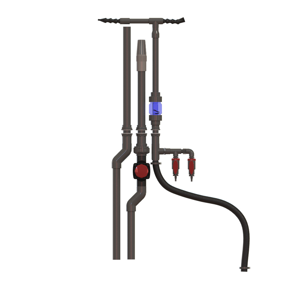 Waterbox Platinum  PRO 180.5 + Cabinet- L 150CM X W 65CM X W 60CM-BLACK