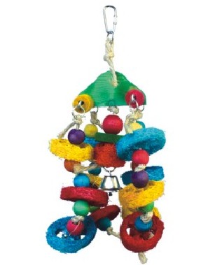 Nutrapet Hanging Bird Toy L37*H14cms