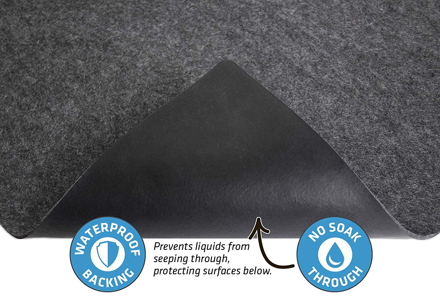 Dry Mate Washable Potty Pads HEAVY DUTY CHARCOAL  28 X 29.5 Inches-PACK OF 3