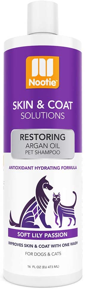 Nootie Restoring Argan Oil Shampoo - Soft Lilly Passion 16oz-PACK OF 3