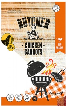 Vadigran Butcher Chicken Carrots 70g MINI (PACK OF 3)