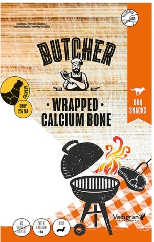 Vadigran Butcher Chicken Wrapped Calcium Bone 70g MINI -(PACK OF 3)