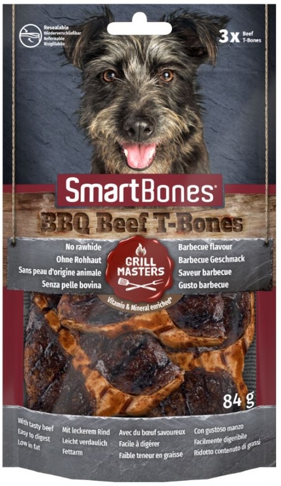 SmartBones Grillmasters T-Bone 3St   PACK OF 3