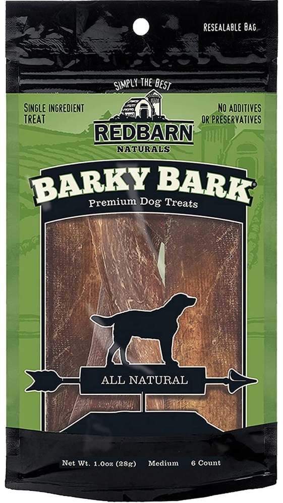 Red Barn  Barky Bark Medium 6pk  Chews 1oz/28.35g - (PACK OF 3)