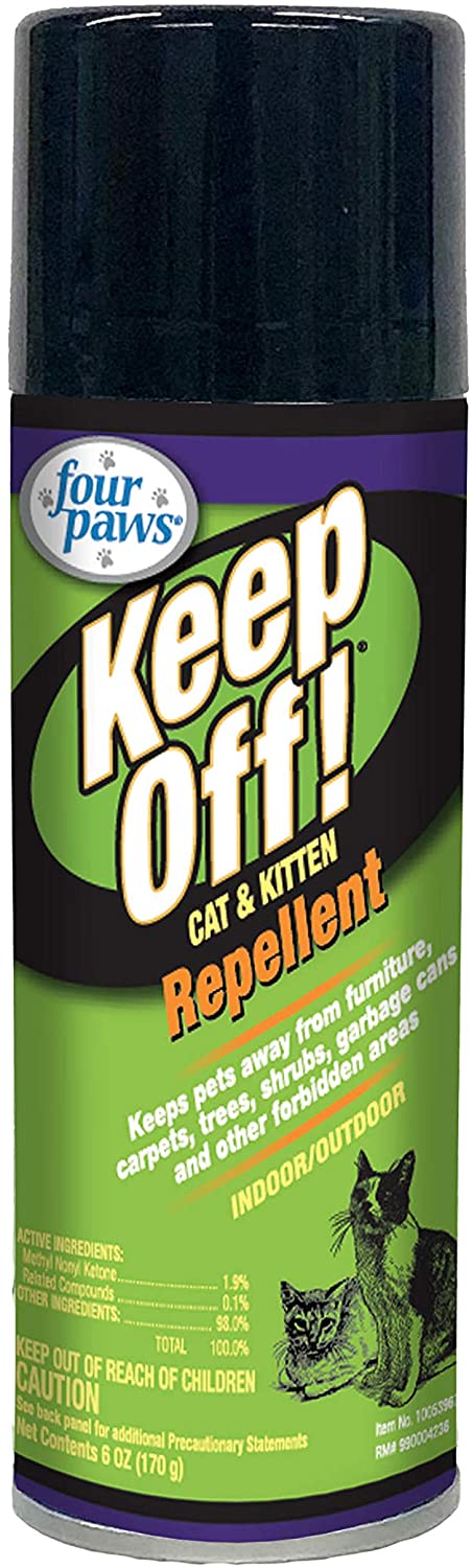 Four Paws Keep Off! Indoor  Outdoor Repellent for Cats  Kittens  -(1Box 12pcs)