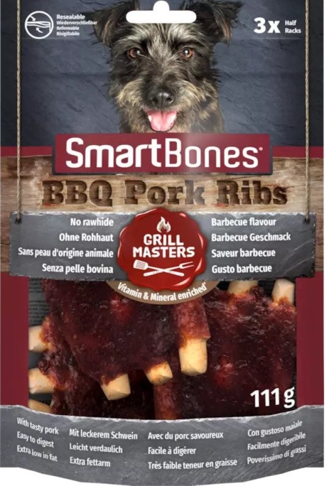 SmartBones Grillmasters Ribs Half Rack 3St  (1box 6pcs)