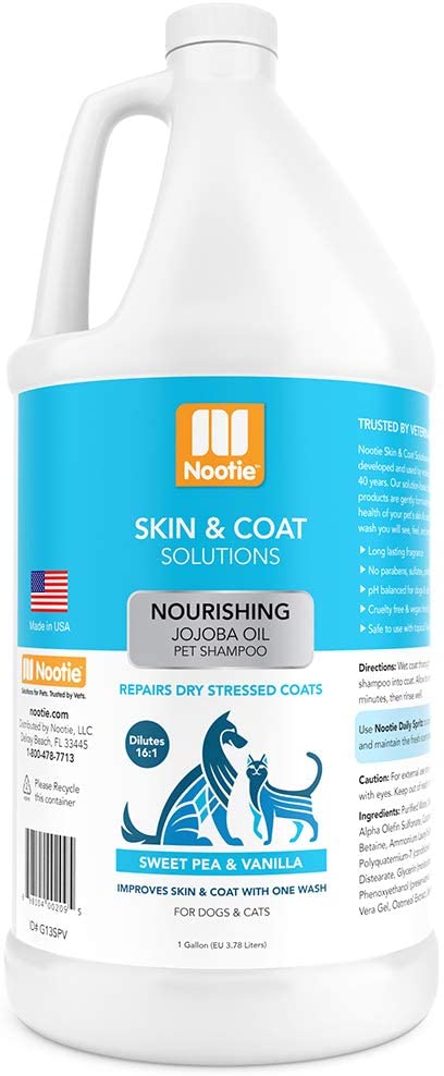 Nootie Shampoo - Refreshing Shampoo - Sweet Pea  Vanilla Gallon (3.78 Litres)-(1BOX 4PCS)