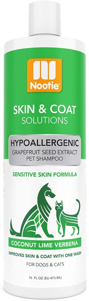 Nootie Hypo-Allergenic  Germ Fighting Shampoo- Coconut Lime Verbena 16oz-(1BOX-12PCS)
