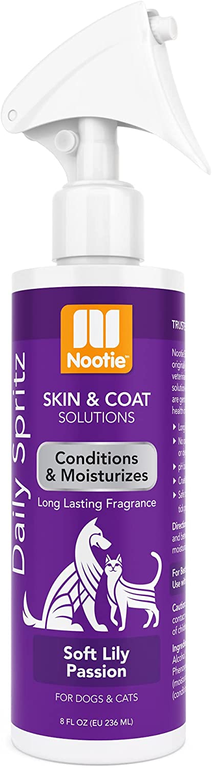 Nootie Daily Spritz - Conditions  Freshens - Soft Lilly Passion 8oz-(1BOX -12PCS)